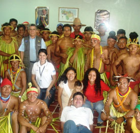 indígenas en parlamento