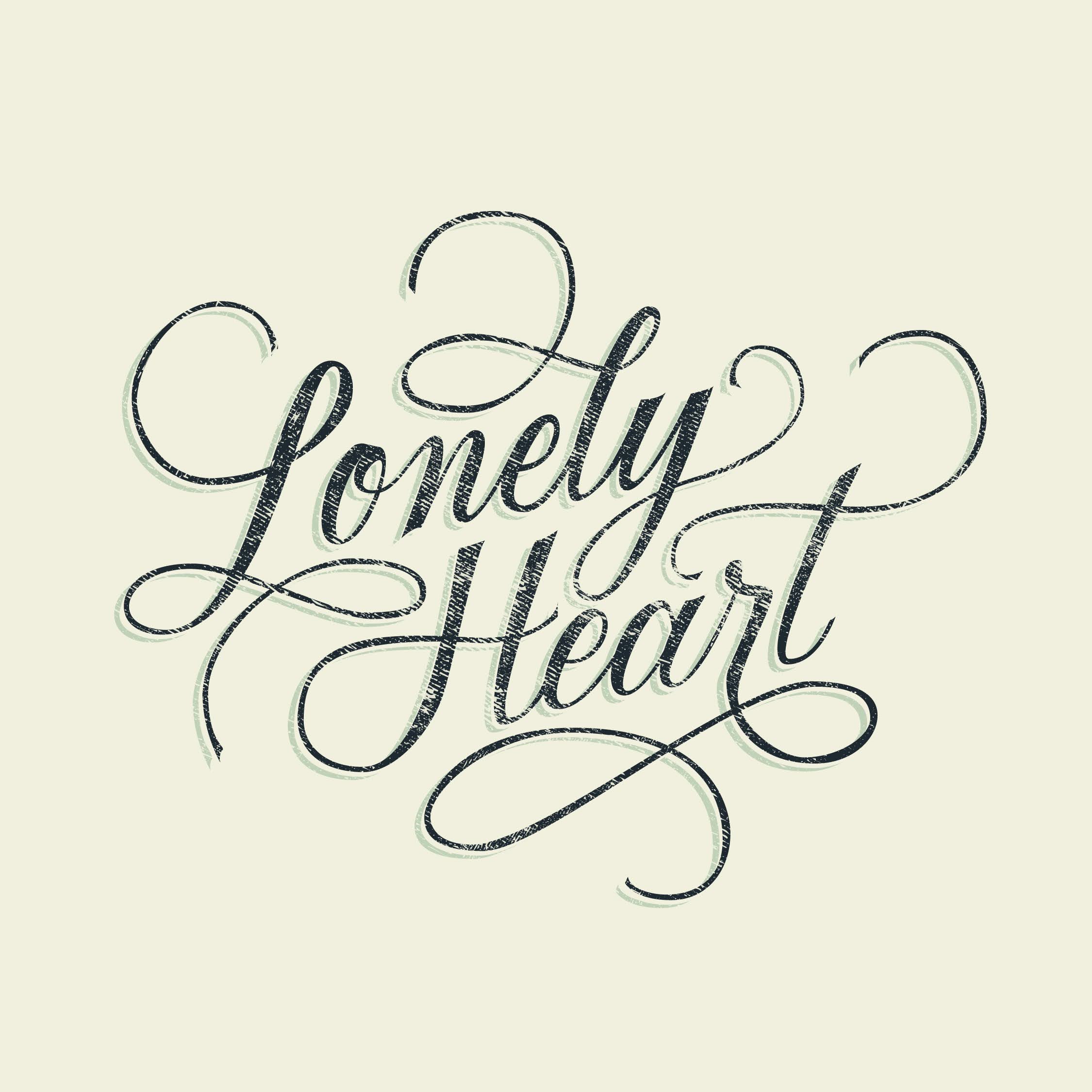 Lettering Lonely
