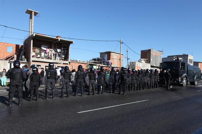 Corte en la autopista