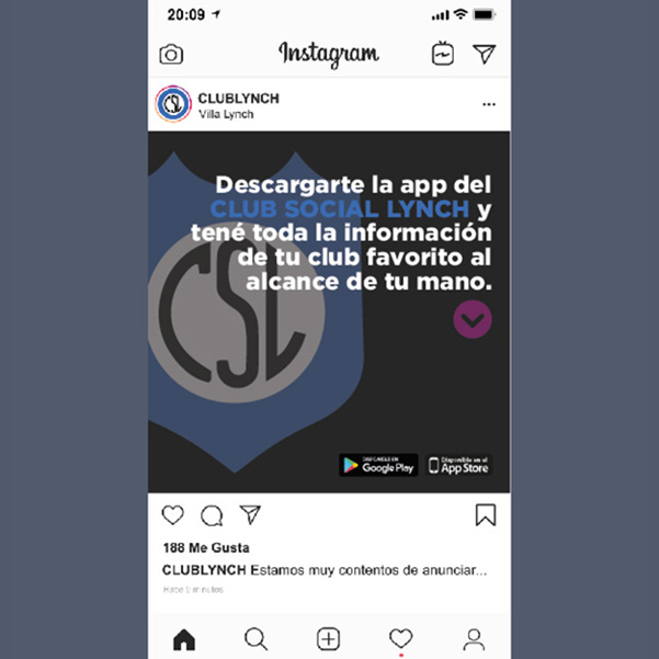 banner de noticia de instagram