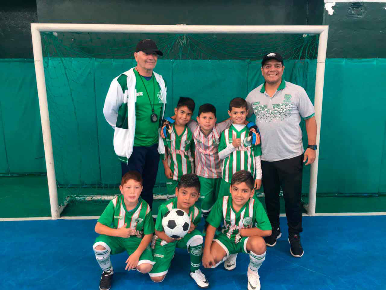 equipo baby fútbol 2005