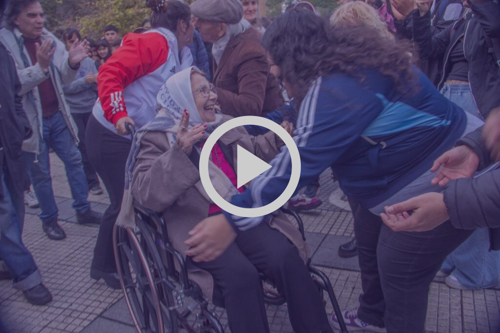 Marcha de Madres de plaza de Mayo