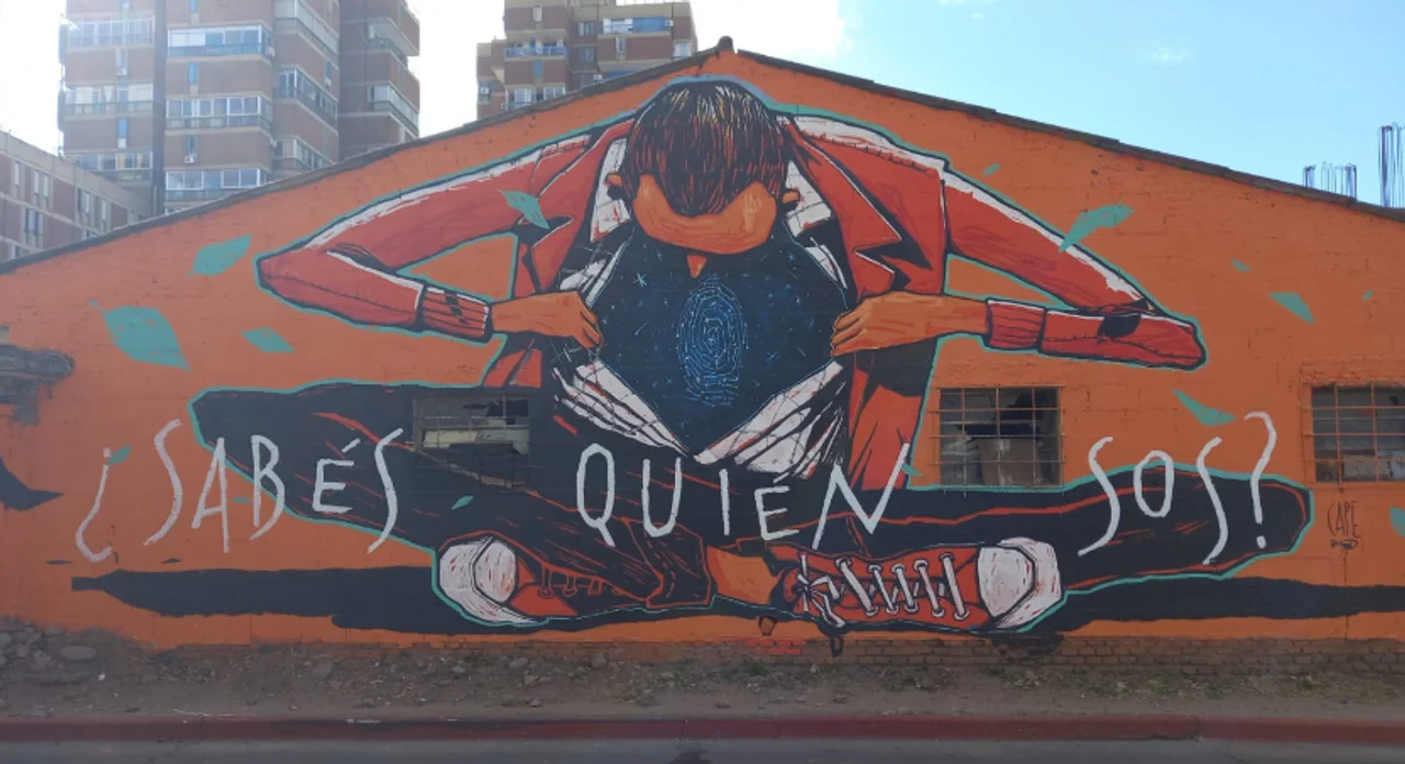 Pintura al óleo manos con pañuelos en los dedos