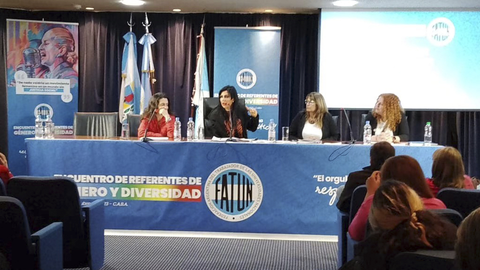 Encuentro de referentes de Género y Diversidad FATUN