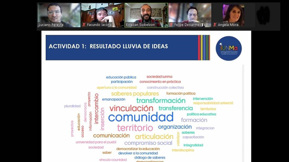 Foto Primer Seminario de Formación en Extensión Universitaria